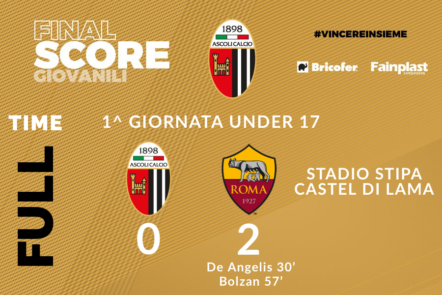 UNDER 17 | ASCOLI – ROMA 0-2