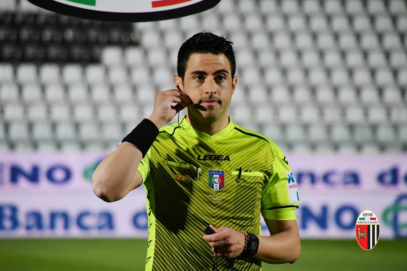 Ascoli-Brescia: designato Massimi di Termoli.