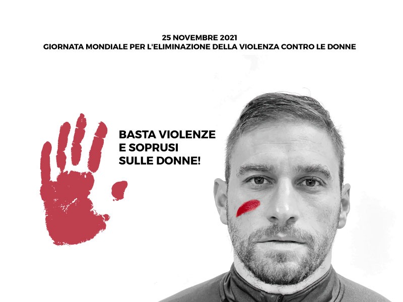 Violenza sulle donne, il pallone rosso sui campi di B per dire ‘basta!’