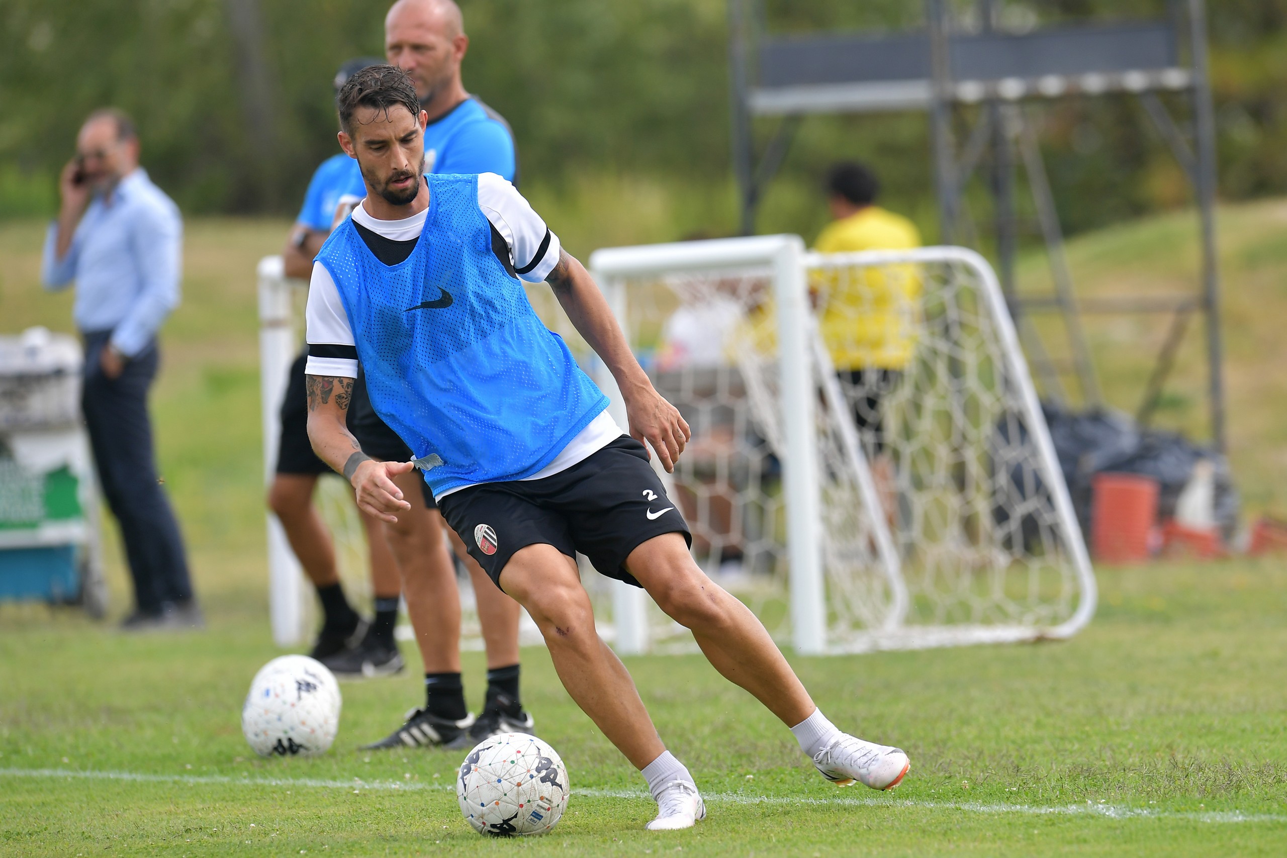 Notiziario: possesso palla e partita. Domani doppia seduta.