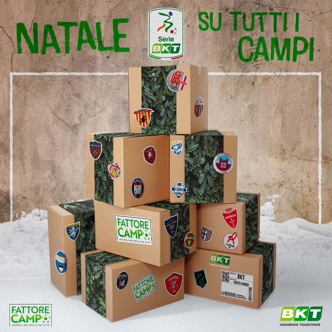 Con BKT il Natale è su tutti i campi.