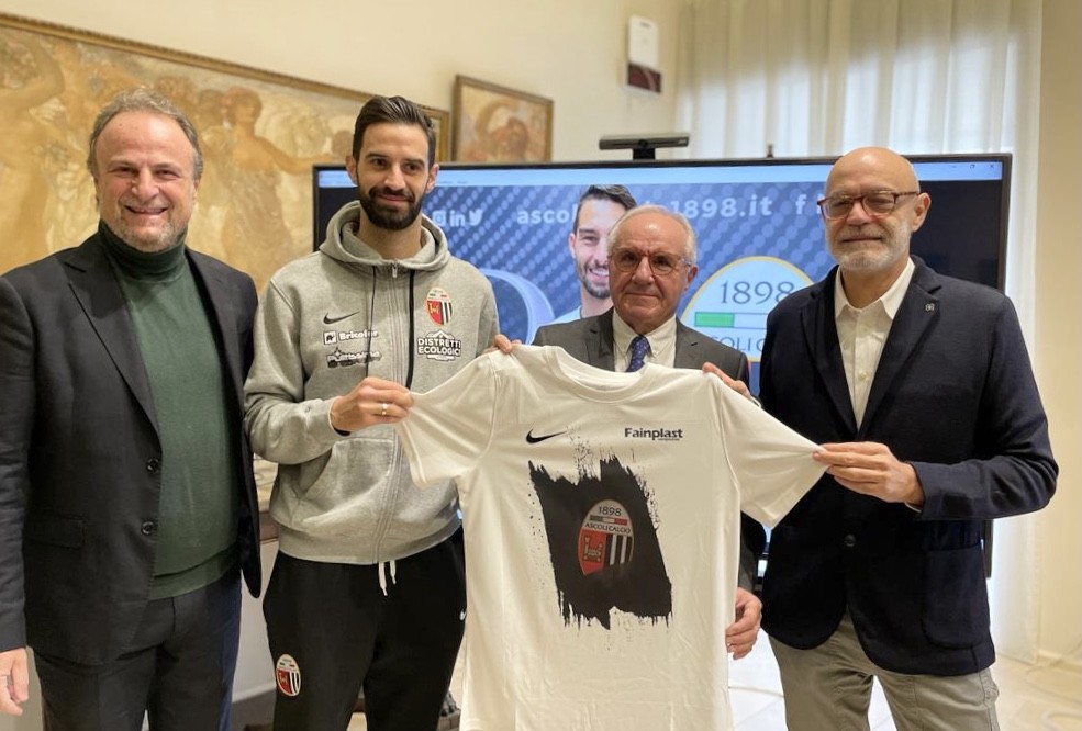 Ascoli Calcio, Fainplast, Comune di Ascoli: presentata l’iniziativa per gli studenti delle scuole della città.