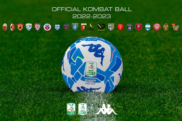 C’è l’azzurro dell’Italia nel pallone della Serie BKT s.s. 2022/23.