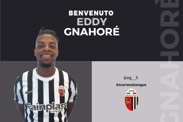 #Calciomercato: biennale per il centrocampista Gnahoré.