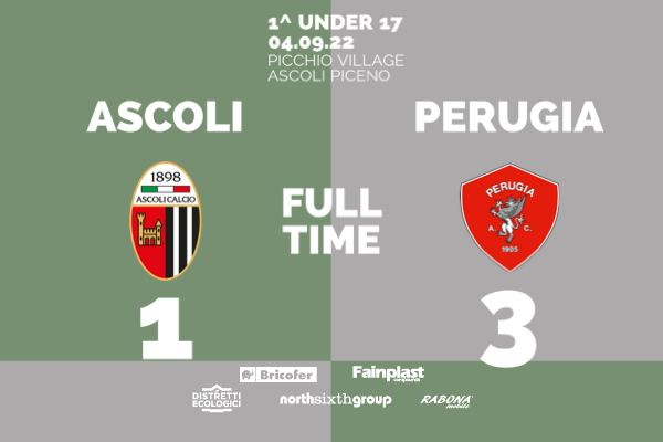 1^ U17 | ASCOLI-PERUGIA 1-3