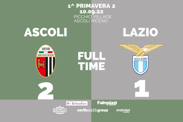 PRIMAVERA 2 | ASCOLI-LAZIO 2-1