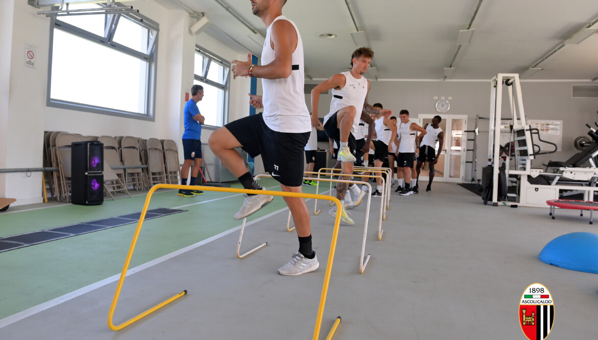 Lunedì pomeriggio la ripresa della preparazione.