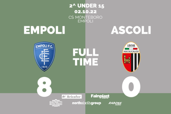 UNDER 15 | EMPOLI-ASCOLI 8-0