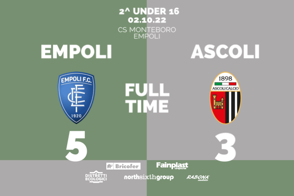 UNDER 16 | EMPOLI-ASCOLI 5-3