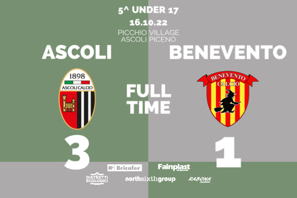 UNDER 17 | ASCOLI-BENEVENTO 3-1