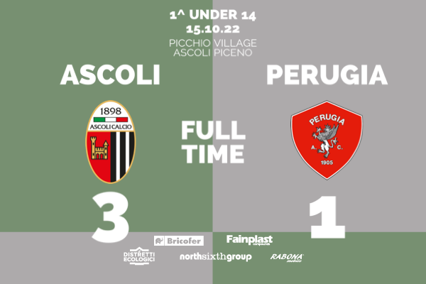 UNDER 14 | ASCOLI-PERUGIA 3-1