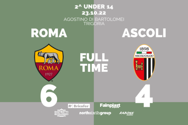 UNDER 14 | ROMA-ASCOLI 6-4