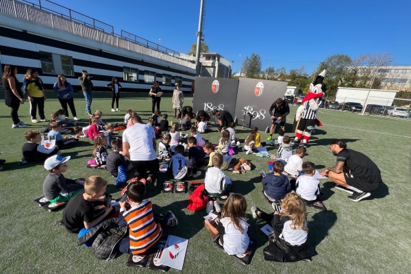 Stamane visita alla squadra degli alunni dell’ISC Folignano-Maltignano.