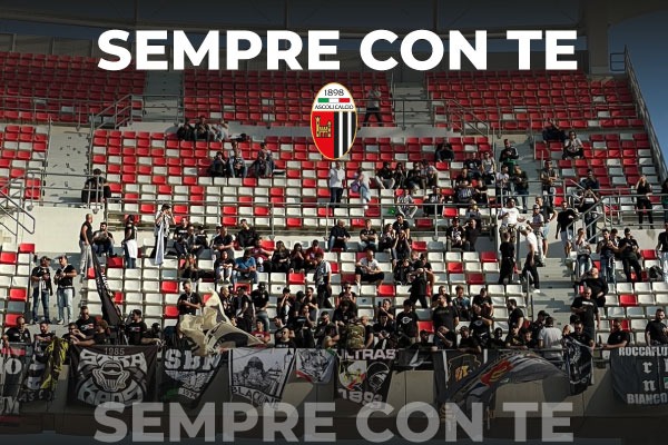 “Sempre con te” – il Club premia i 204 di Bari: biglietto omaggio per Ascoli-Cagliari