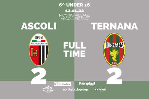 UNDER 16 | ASCOLI-TERNANA 2-2