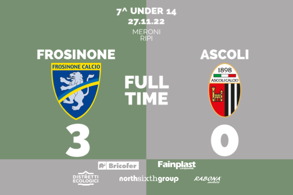 UNDER 14 | FROSINONE-ANCONA 3-0