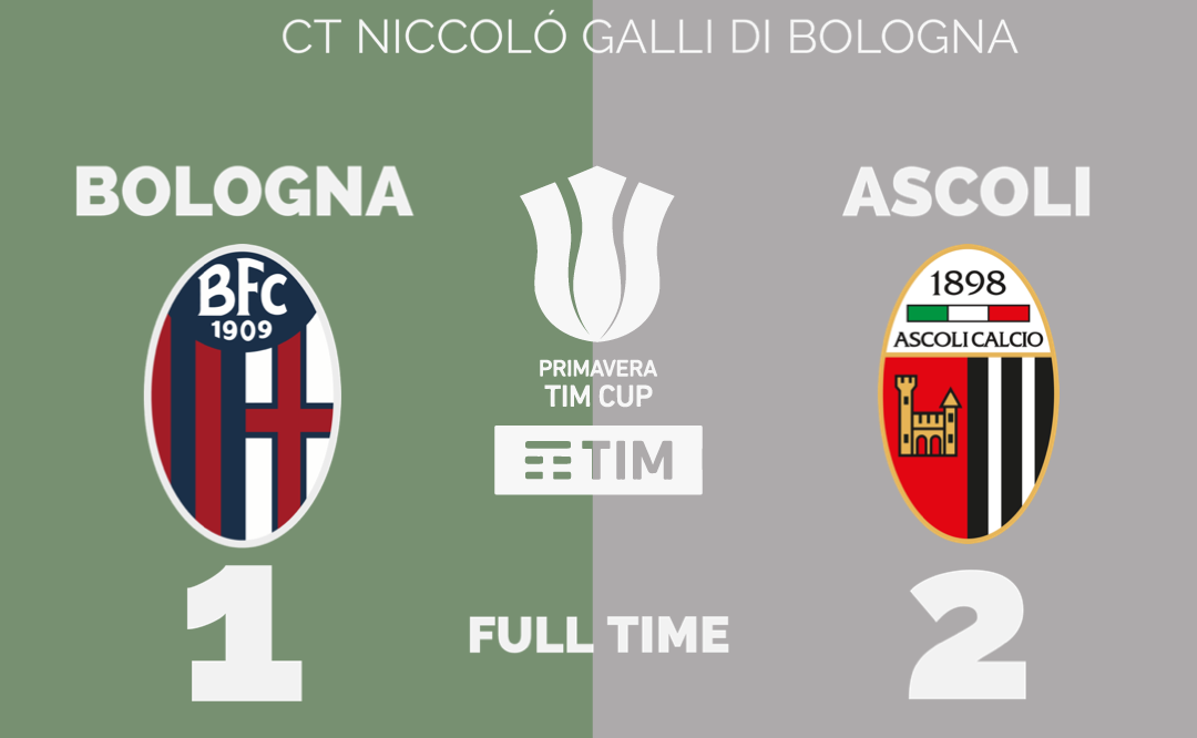 PRIMAVERA TIM CUP | BOLOGNA-ASCOLI 1-2