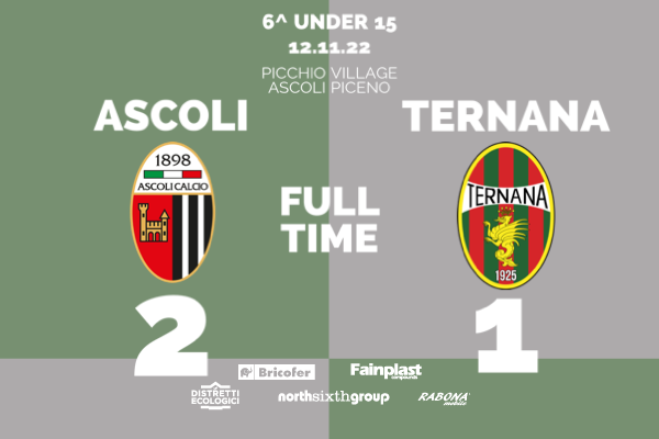 UNDER 15 | ASCOLI-TERNANA 2-1