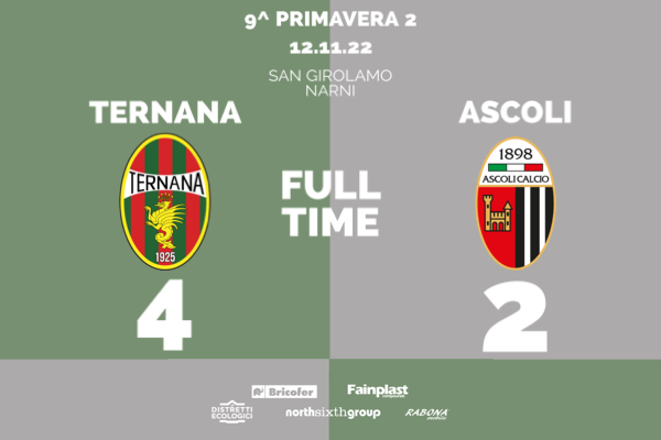 PRIMAVERA 2 | TERNANA-ASCOLI 4-2