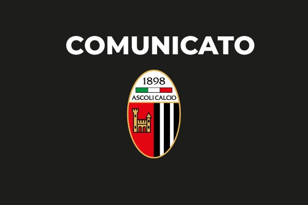 Settore Giovanile: comunicato del Club.