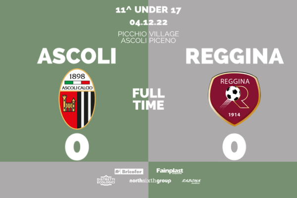 UNDER 17 | ASCOLI-REGGINA 0-0