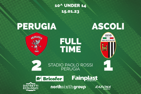 UNDER 14 | PERUGIA-ASCOLI 2-1