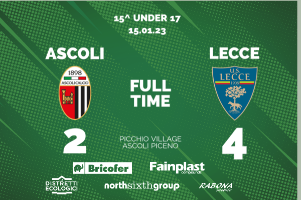 UNDER 17 | ASCOLI-LECCE 2-4