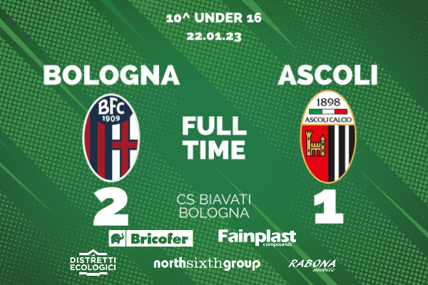 UNDER 16 | BOLOGNA-ASCOLI 2-1