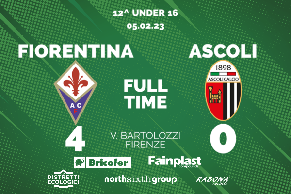 UNDER 16 | FIORENTINA-ASCOLI 4-0