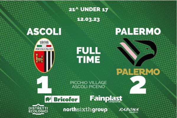 UNDER 17 | ASCOLI-PALERMO 1-2