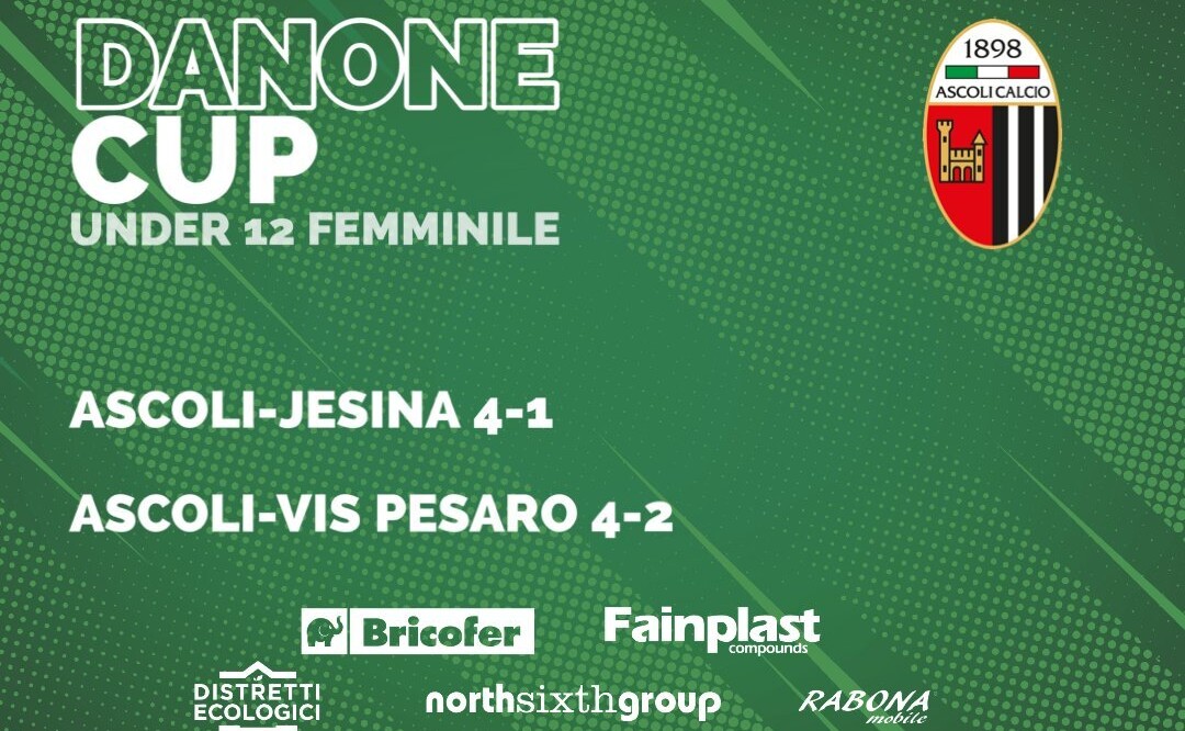 U12 FEM | DANONE CUP | RISULTATI 1* RAGGRUPPAMENTO