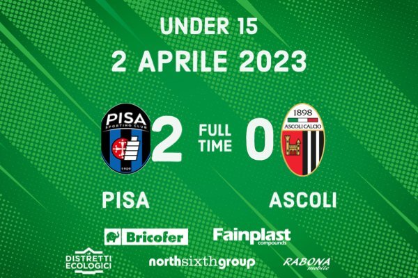 UNDER 15 | PISA ASCOLI  2-0