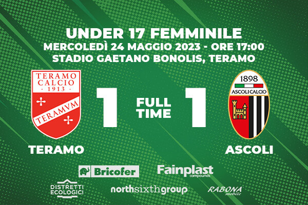 U17 FEMMINILE | TERAMO-ASCOLI 1-1