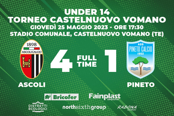 UNDER 14 | TORNEO CASTELNUOVO VOMANO | ASCOLI-PINETO