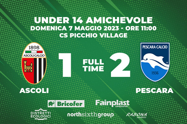 U14 AMICHEVOLE | ASCOLI-PESCARA 1-2