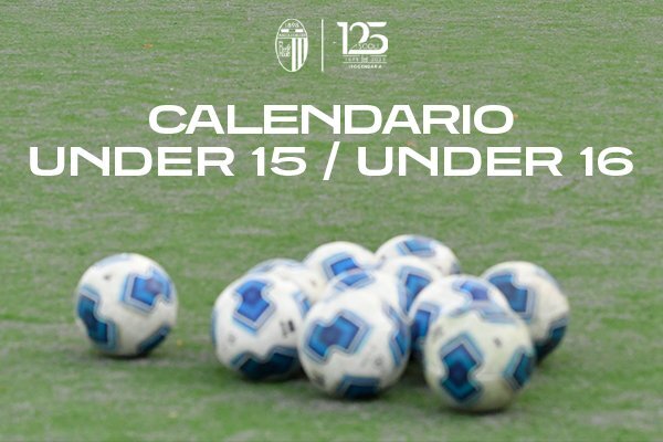 Calendario Under 15 e Under 16 Stagione Sportiva 2023/2024