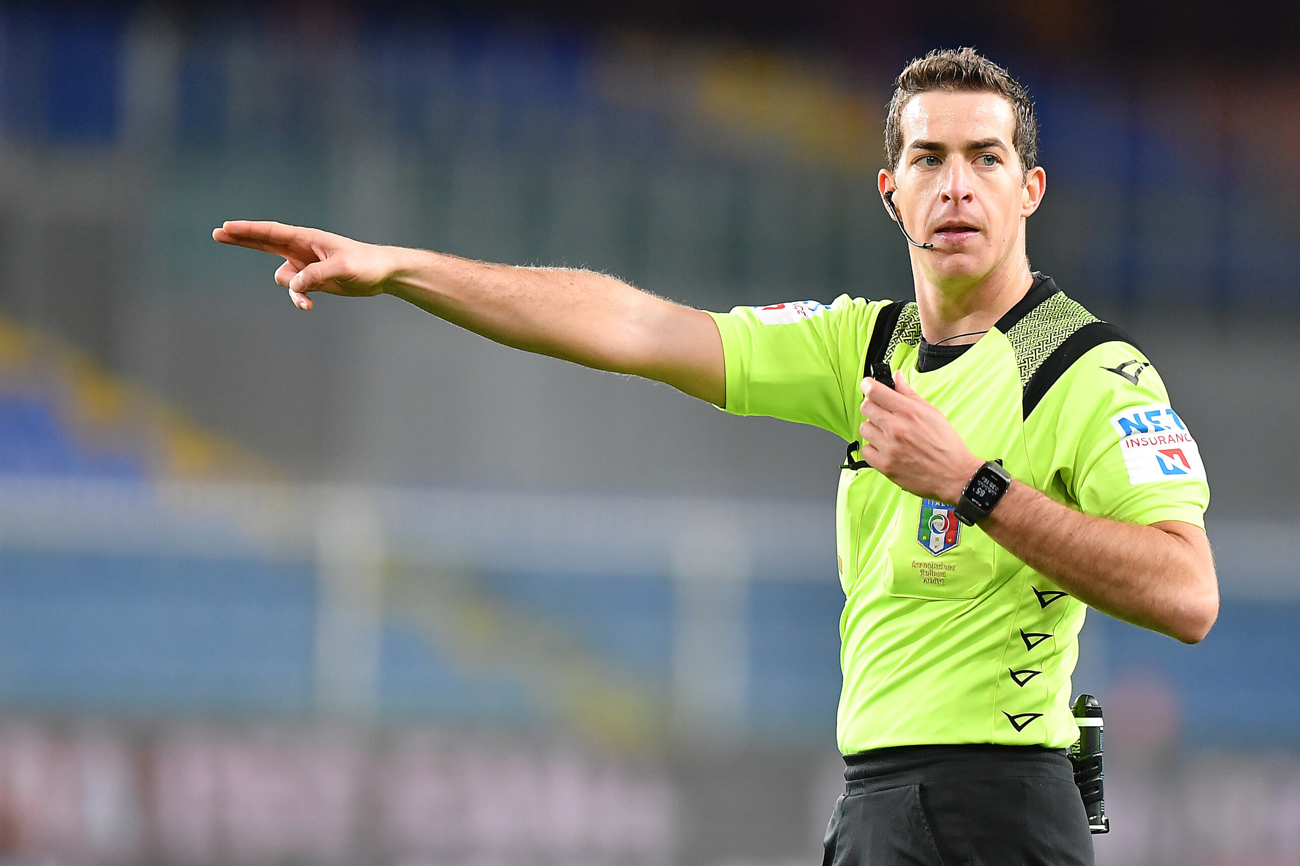 Ayroldi di Molfetta designato per Venezia-Ascoli.