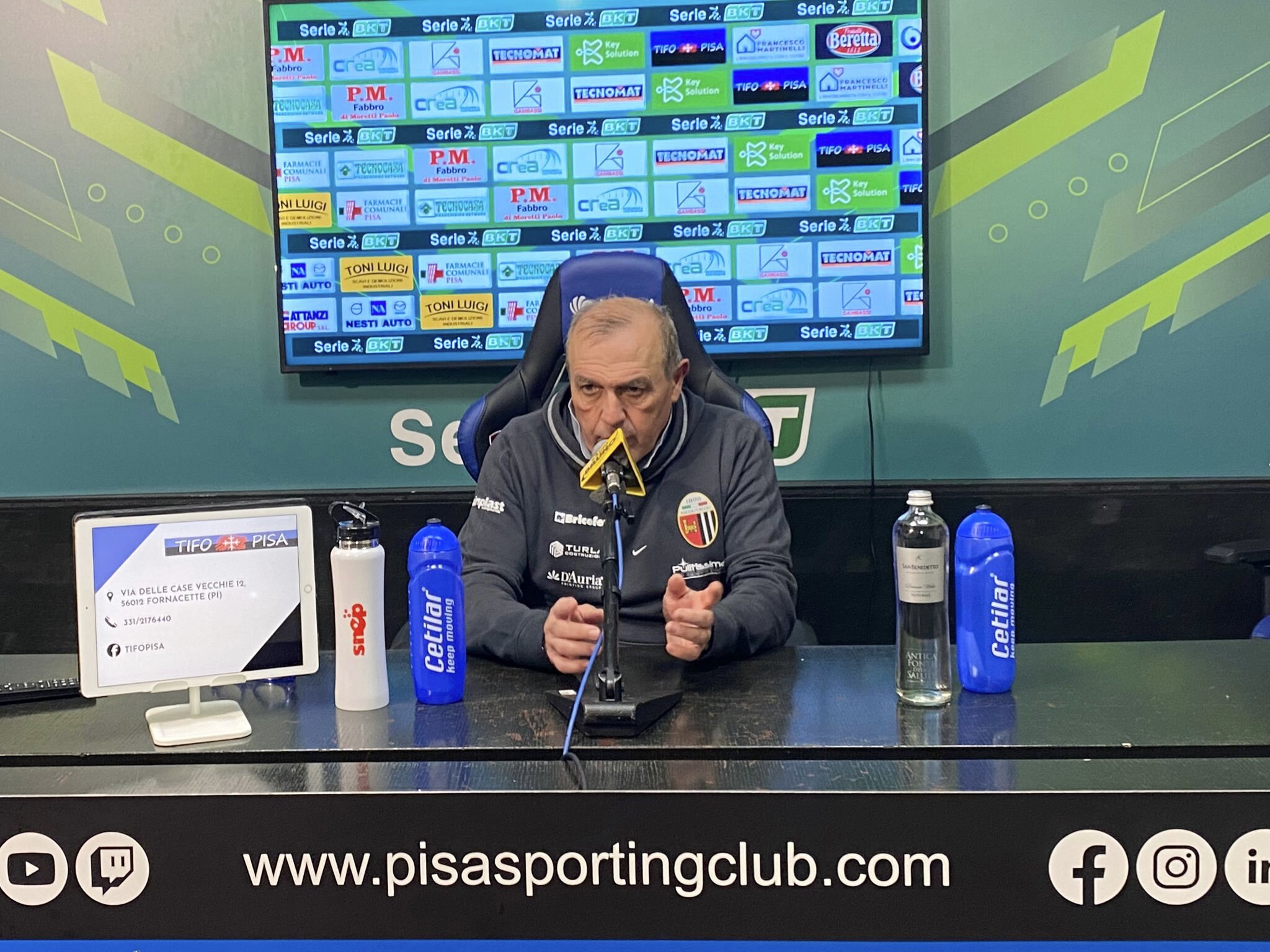 Post gara Mister Castori: “Sconfitta difficile da accettare”.