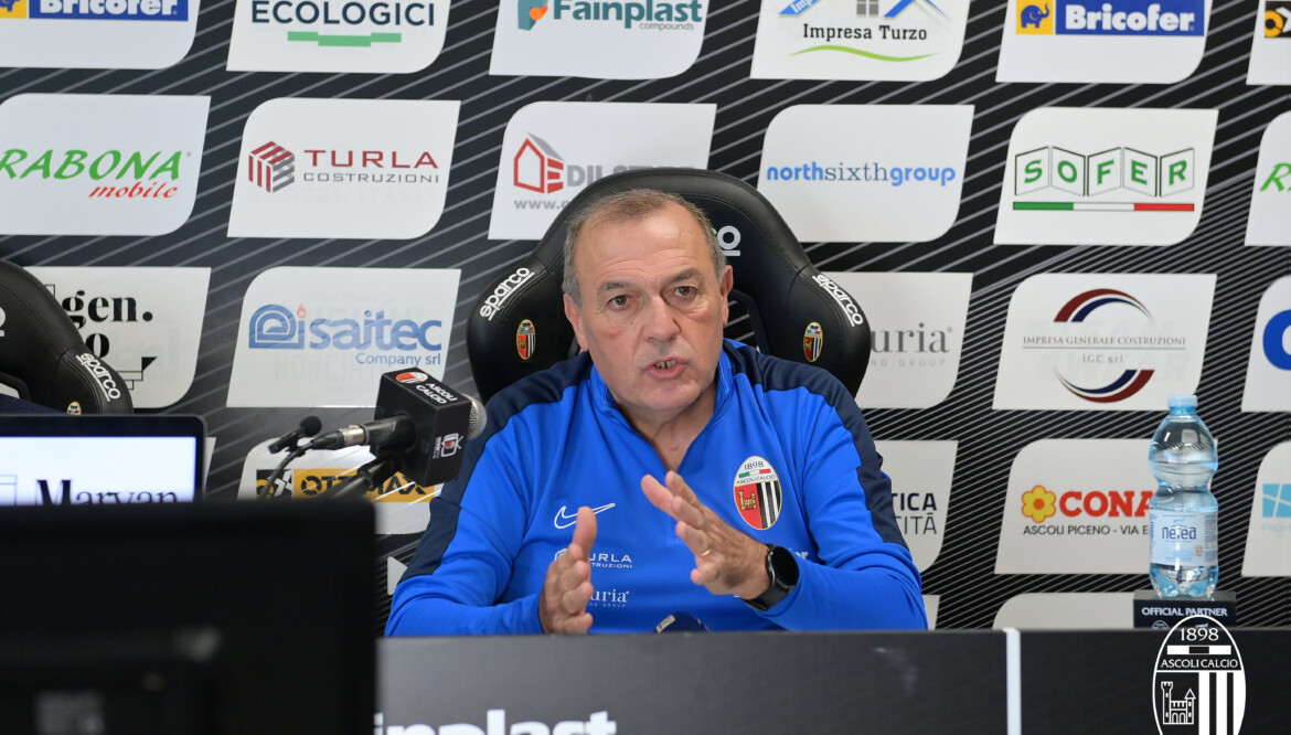 Pregara Mister Castori: “Domani più attenzione e concentrazione. Bellusci e Nestorovski recuperi importanti”.