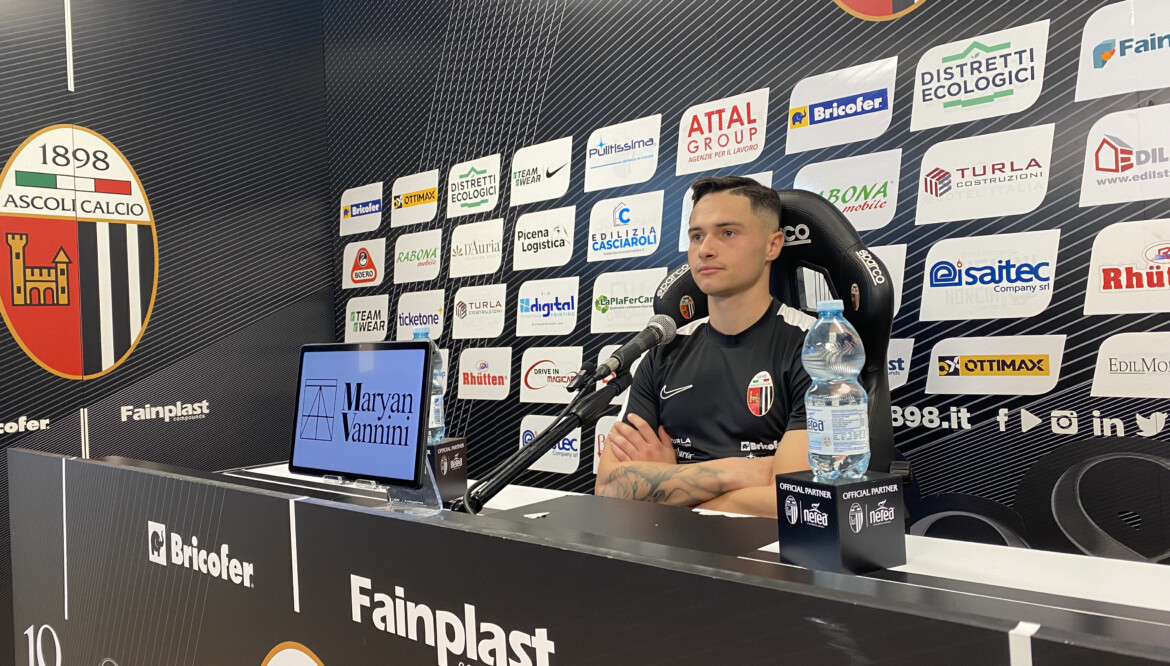 Valerio Mantovani: “Ascoli la mia priorità, qui subito a mio agio”.