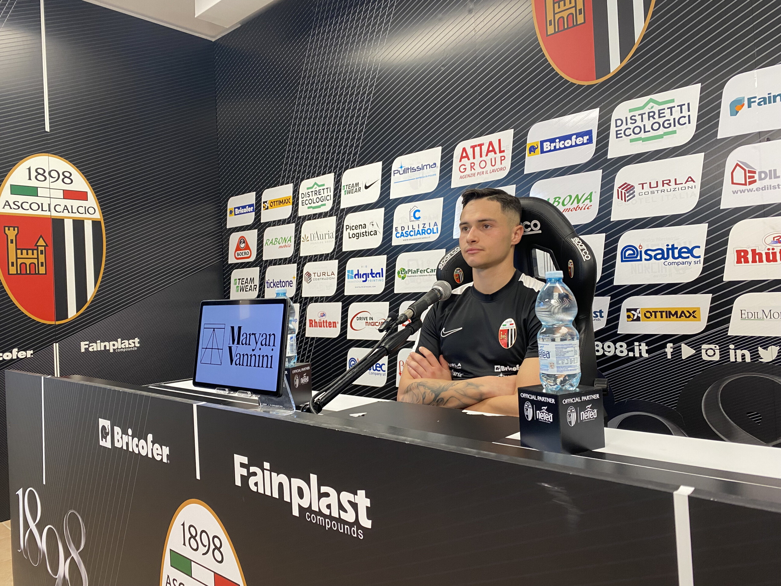 Valerio Mantovani: “Ascoli la mia priorità, qui subito a mio agio”.