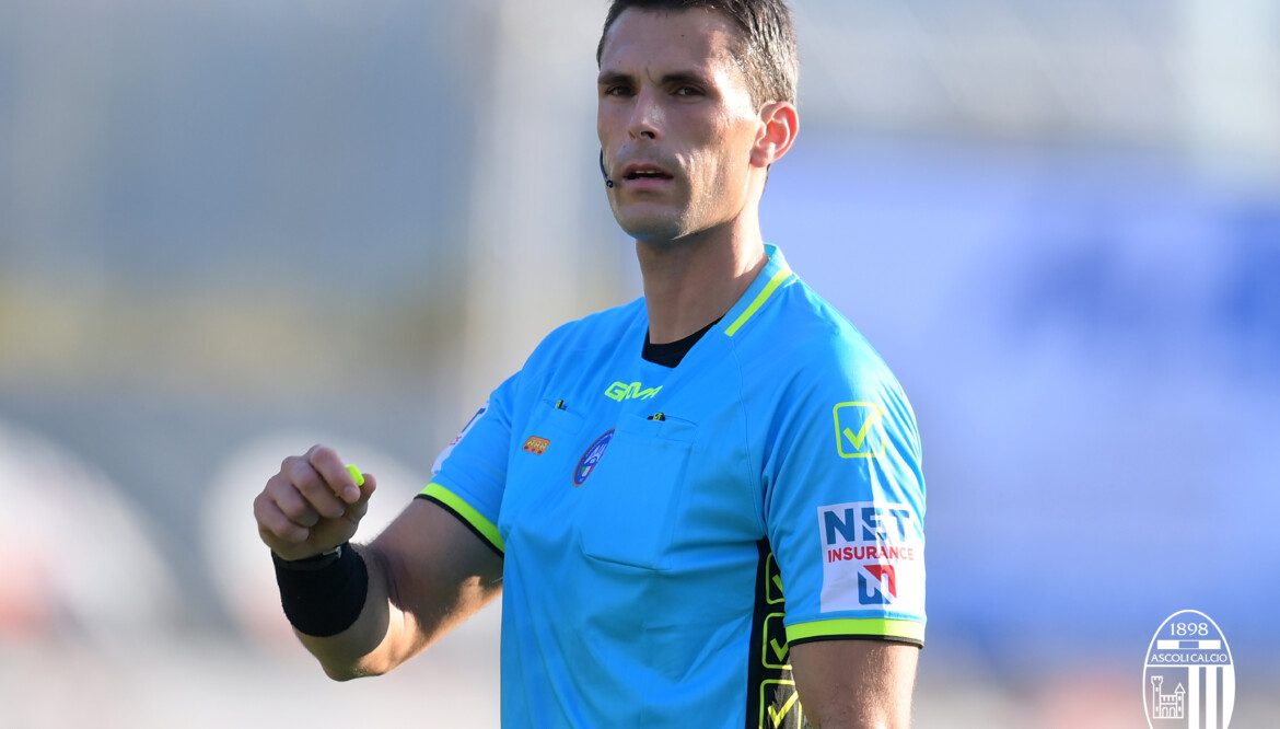 Marchetti di Ostia Lido designato per Ascoli-Cremonese.