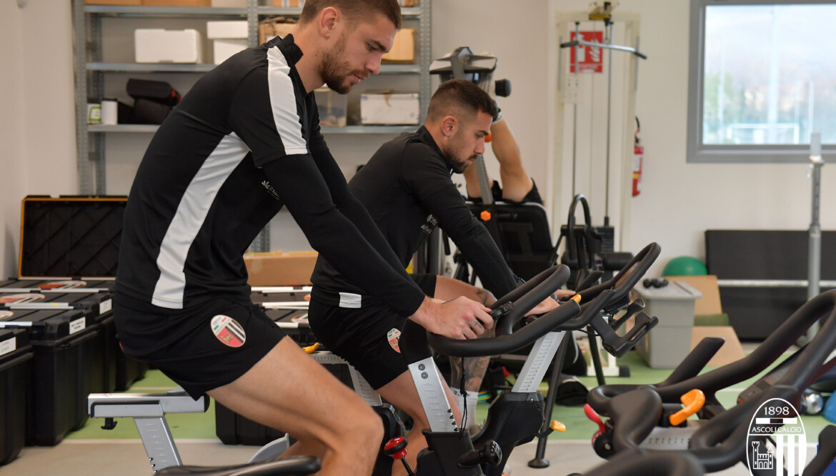 Notiziario: lavoro aerobico, forza e partita.