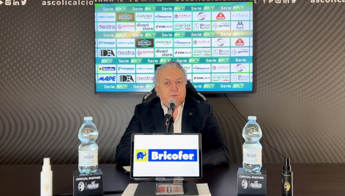Patron Pulcinelli: “Nella mia testa non esiste la possibilità di retrocedere”.