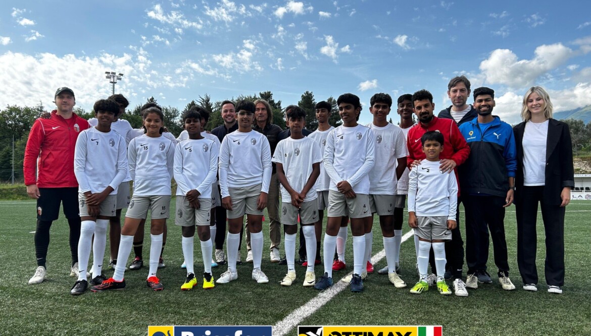 Ascoli Calcio e Sporthood: calciatori indiani in città per lo scambio sportivo e culturale con l’India.