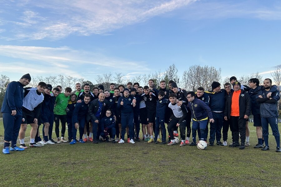 Oggi pomeriggio al Picchio allenamento con i tesserati del Quarta Categoria.