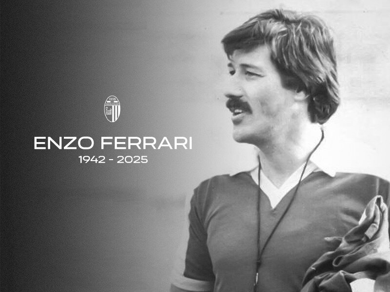 Ascoli Calcio in lutto: se n’è andato Mister Ferrari